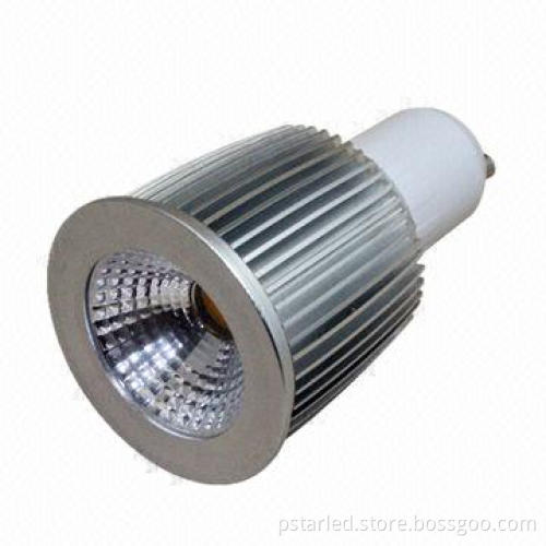 LED GU10 spotlight bulb with 4W, 25/40/60° beam angle